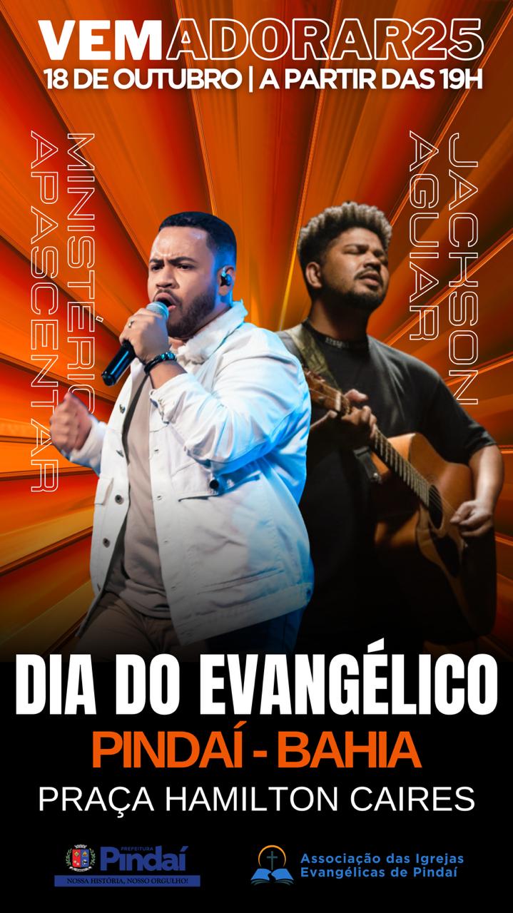 Dia do Evangélico será marcado por grande noite de louvor e adoração em Pindaí