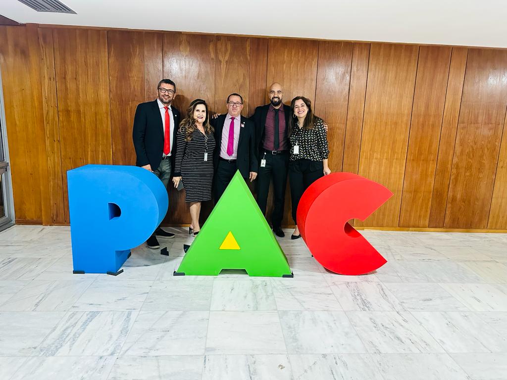Prefeito João Veiga cumpre importante agenda em Brasília