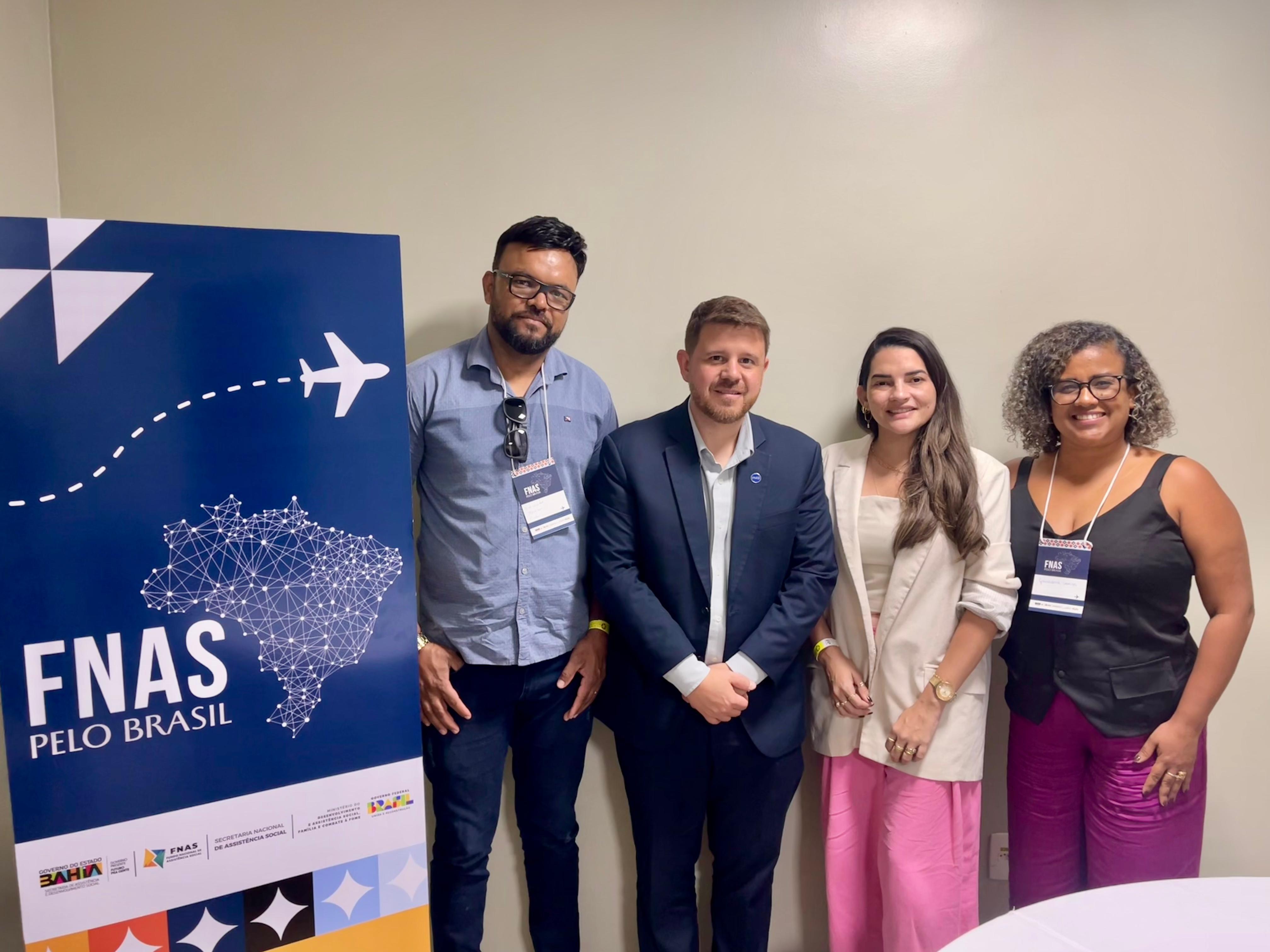 Pindaí marca presença em oficinas do FNAS e Selo SUAS em Salvador