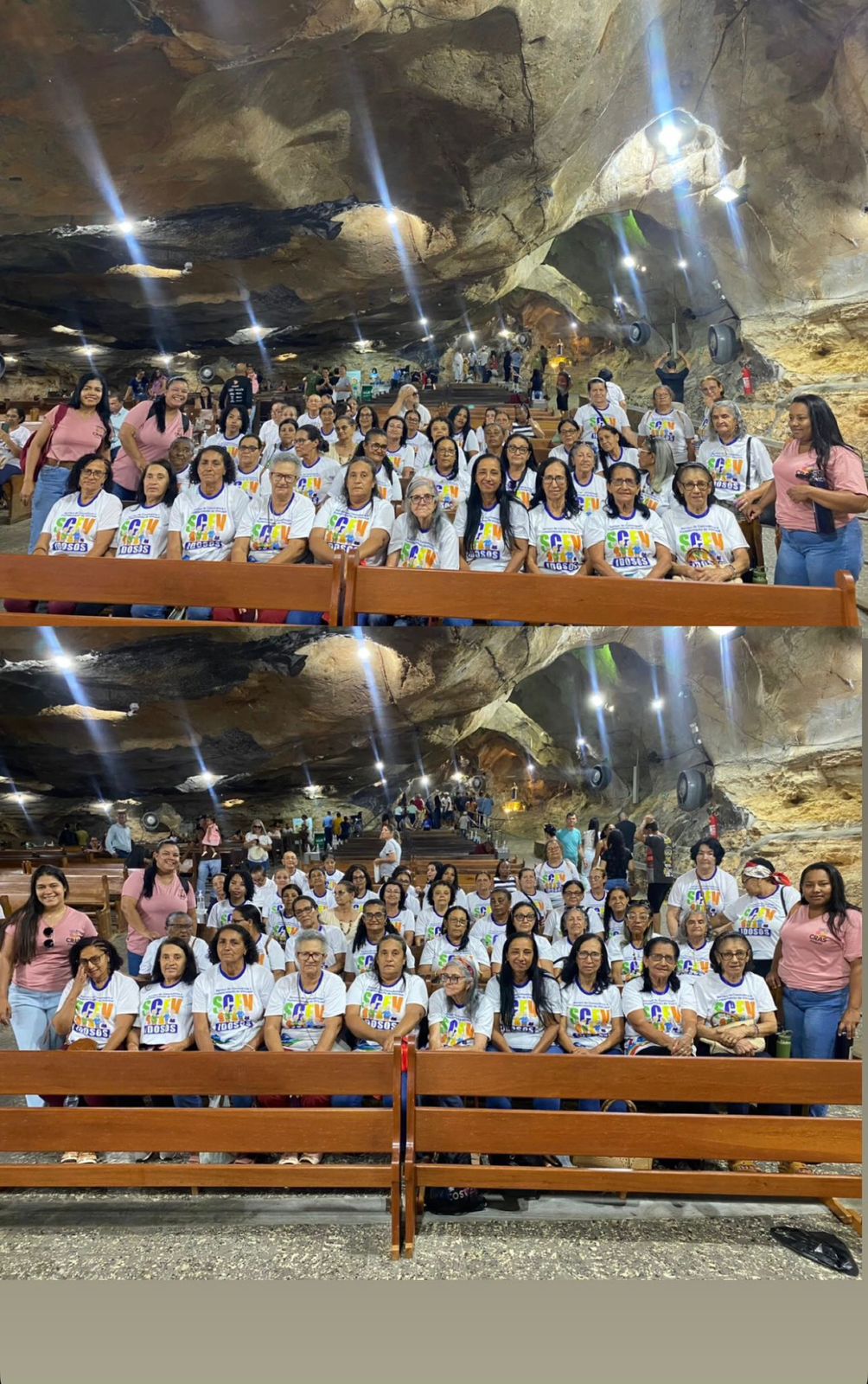 Grupo de Convivência de Pindaí encerra Mês do Idoso com viagem emocionante a Bom Jesus da Lapa